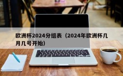 欧洲杯2024分组表（2024年欧洲杯几月几号开始）